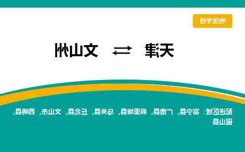 天津到文山州物流专线-天津到文山州货运公司-门到门一站式服务